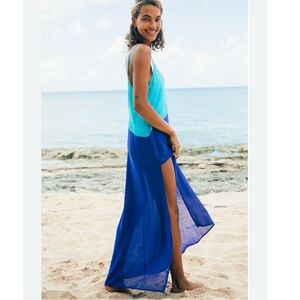 Lulu's Ocean Breeze Maxi Dress